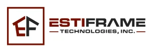 Estiframe Technologies, Inc.:s logotyp.