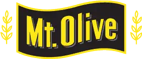 Mt. Olive Pickles logotyp.