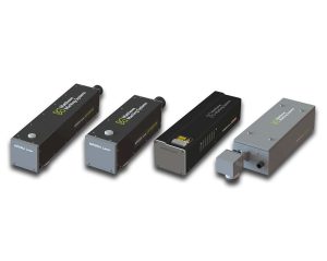 Fyra MPERIA-lasermärkningssystem visas i en produktutställning