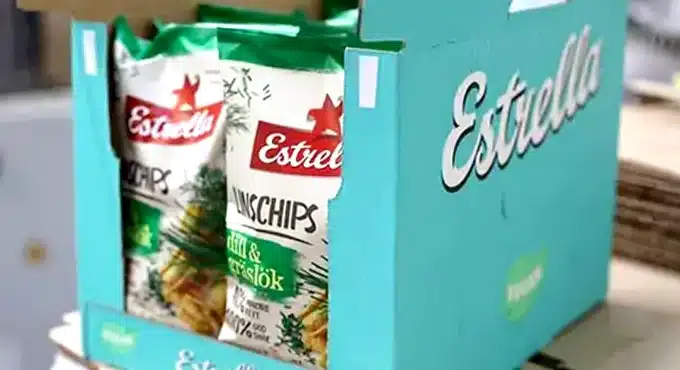 Snacktillverkare fördubblar kapaciteten genom uppgradering av pallettmärkningen