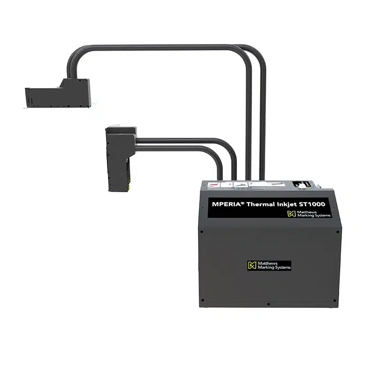 MPERIA Thermal Inkjet ST1000 med två konfigurationer med dubbla skrivhuvuden