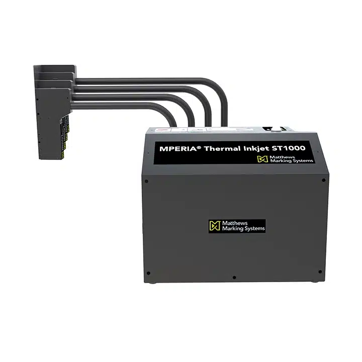 MPERIA Thermal Inkjet ST1000 med fyra skrivhuvuden